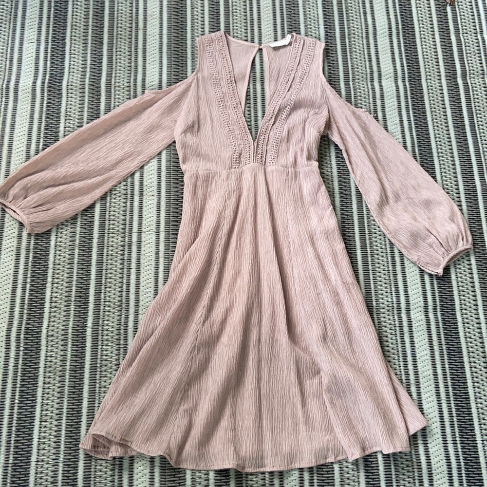 Blush pink dress